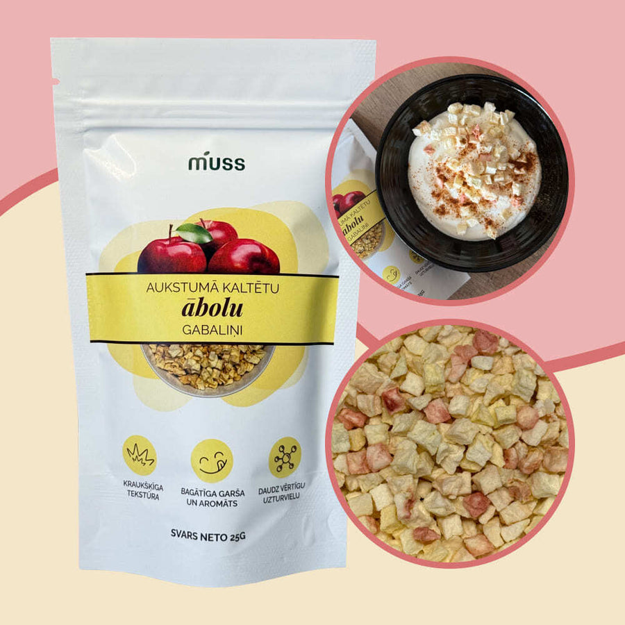 Aukstumā kaltēti āboli