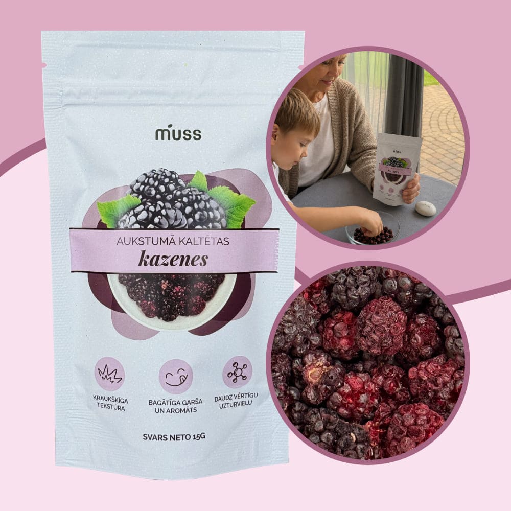 Aukstumā Kaltētas kazenes